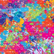 Paintball Splat Background