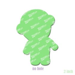 Alternative view of Astronaut Acrylic Blank- Sticker- UV DTF (2 inch) NO HOLE