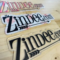 Acrylic Watermark Full Color Style (acrylic sign)