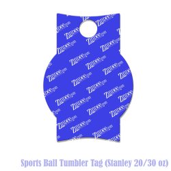 Sports Ball Tumbler Tag (Stanley 20/30 oz)