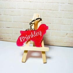 Cocker Spaniel acrylic blank (3 inch) - Image 4