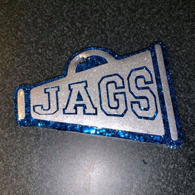 Megaphone Acrylic Blank- Sticker- UV DTF (3 inch) - Image 3