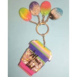 To Go Coffee – Acrylic Keychain Blank (3") | Optional Sticker or UV DTF - Image 8