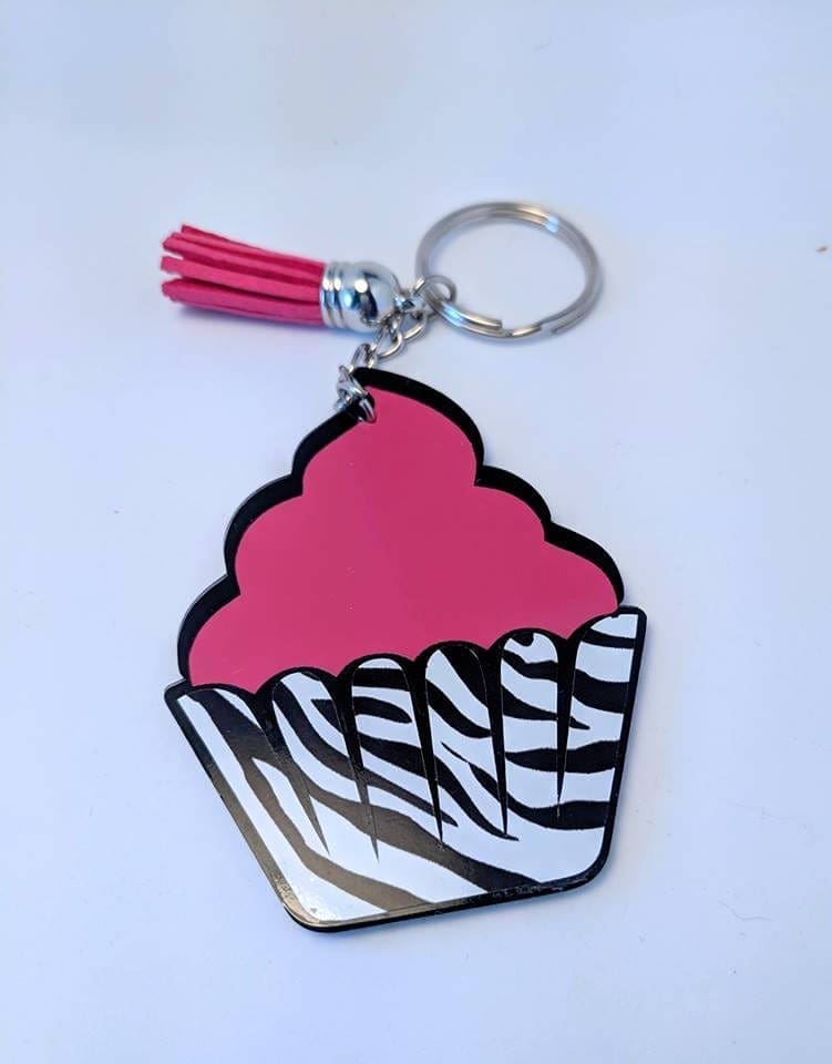 Cupcake Acrylic Blank- Sticker- UV DTF (3 inch) - Image 5