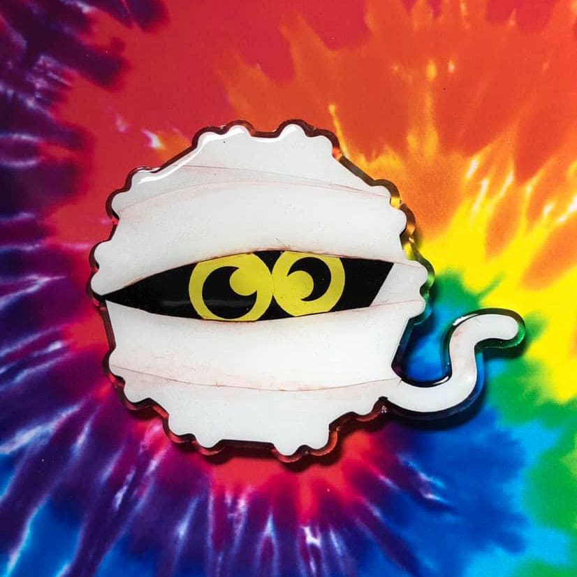 Yarn Ball acrylic blank (3 inch) - Image 4