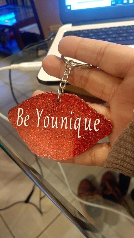 Lips Acrylic Blank- Sticker- UV DTF (3 inch) - Image 5