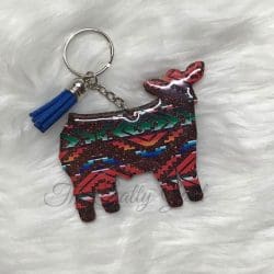Show Calf Boy – Acrylic Keychain Blank (3") | Optional Sticker or UV DTF - Image 7