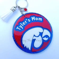 Circle – Acrylic Keychain Blank (3") | Optional Sticker or UV DTF - Image 10
