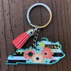 Kentucky – Acrylic Keychain Blank (3") | Optional Sticker or UV DTF - Image 4