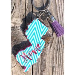 New Jersey – Acrylic Keychain Blank (3") | Optional Sticker or UV DTF - Image 4