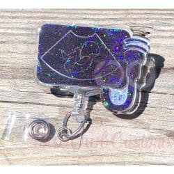 Ultrasound Baby – Acrylic Badge Reel Blank (2") No Hole | Optional Sticker or UV DTF - Image 4