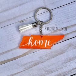 Tennessee – Acrylic Keychain Blank (3") | Optional Sticker or UV DTF - Image 3