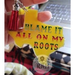 Texas – Acrylic Keychain Blank (3") | Optional Sticker or UV DTF - Image 5