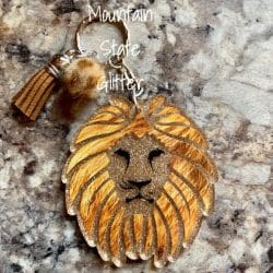 Lion Head acrylic blank (3 inch) - Image 4