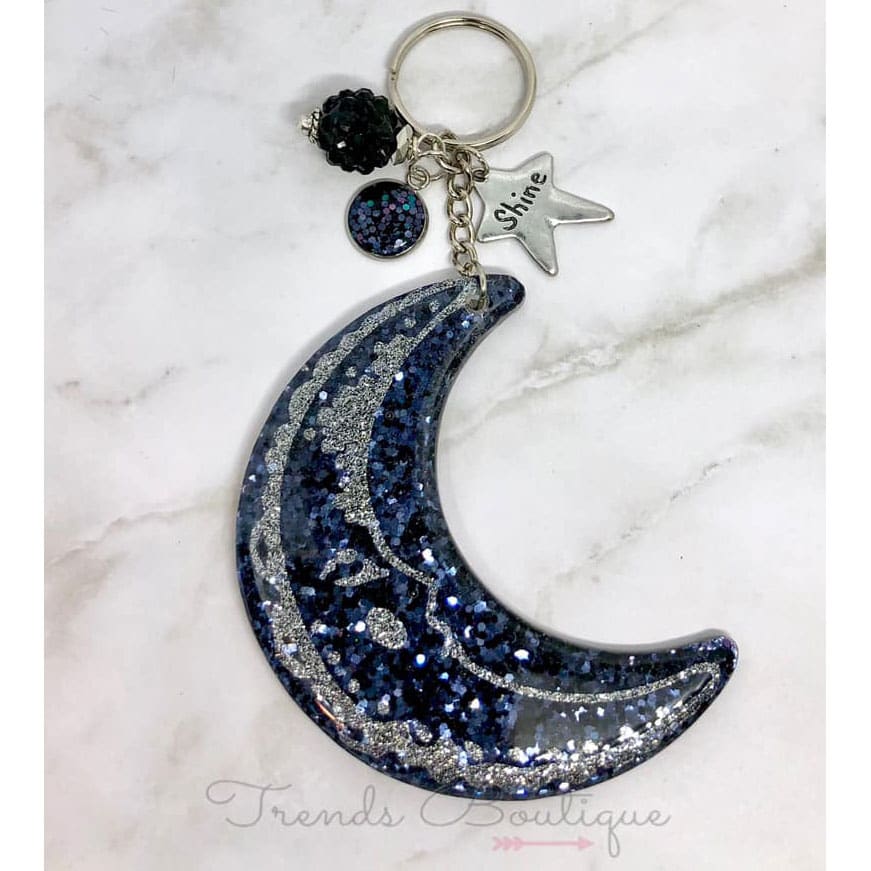 Moon Acrylic Blank- Sticker- UV DTF (3 inch) - Image 4