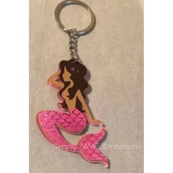 Mermaid (full body) acrylic blank (3 inch) - Image 5