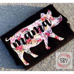 Pig – Acrylic Keychain Blank (3") | Optional Sticker or UV DTF - Image 16