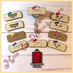 Bandage – Acrylic Keychain Blank (3") | Optional Sticker or UV DTF - Image 3