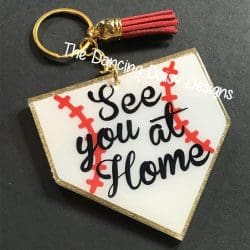 Home Plate acrylic blank (3 inch) - Image 4