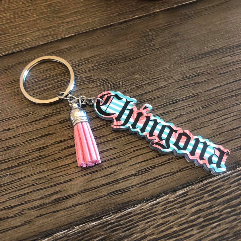 Chingona acrylic blank (3 inch) - Image 3