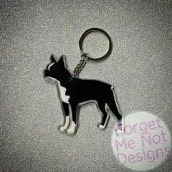 Boston Terrier acrylic blank (3 inch) - Image 4