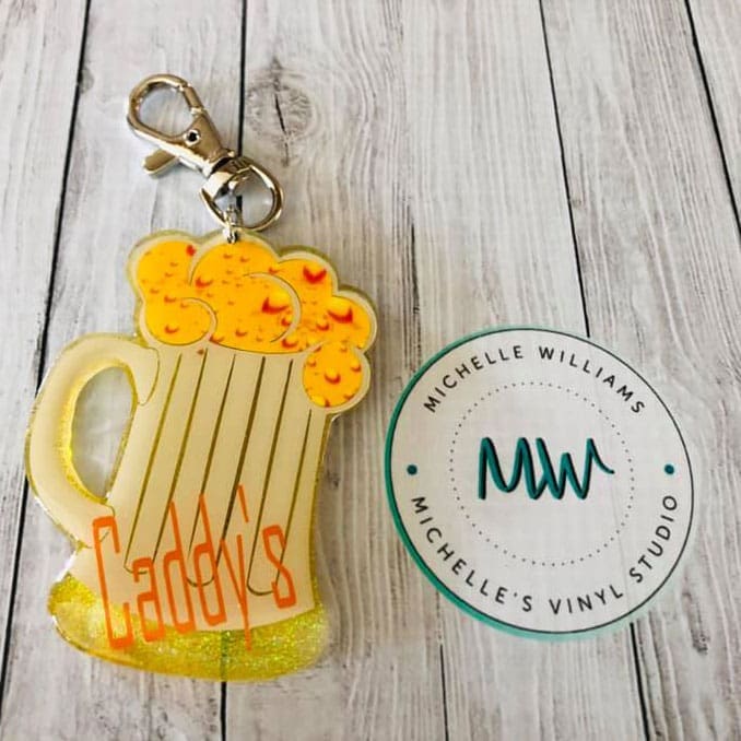 Beer Mug acrylic blank (3 inch) - Image 4