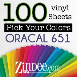 Oracal 651 (100 Sheet Bundle)
