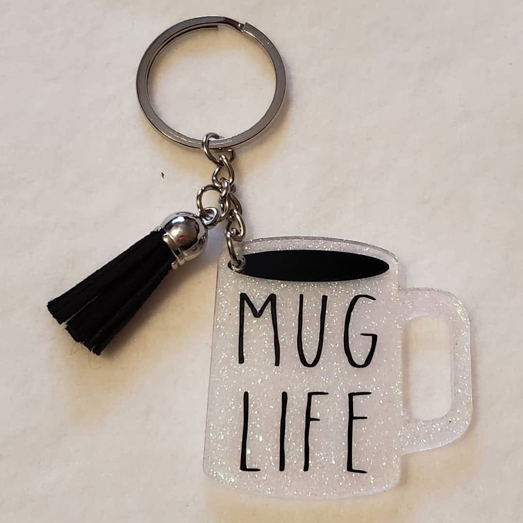 Coffee Mug Acrylic Blank- Sticker- UV DTF (2 inch) - Image 5