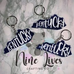 Kentucky – Acrylic Keychain Blank (3") | Optional Sticker or UV DTF - Image 5