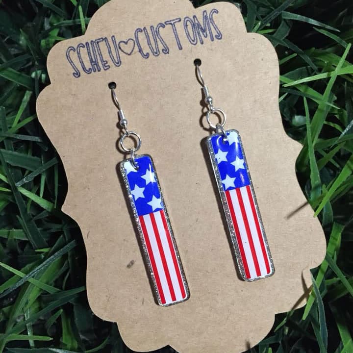 Rectangle Charm 2 inch 1 hole (10 pack) - Image 4