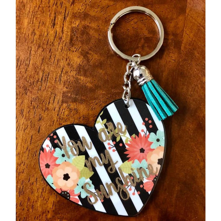 Heart Acrylic Blank- Sticker- UV DTF (3 inch) - Image 3