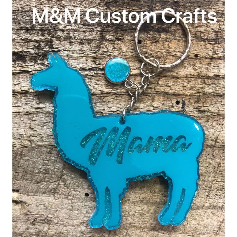 Llama acrylic blank (3 inch) - Image 8