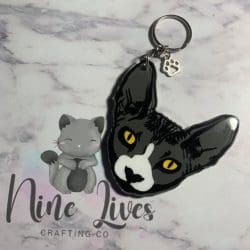Sphinx Cat Head acrylic blank (3 inch) - Image 5