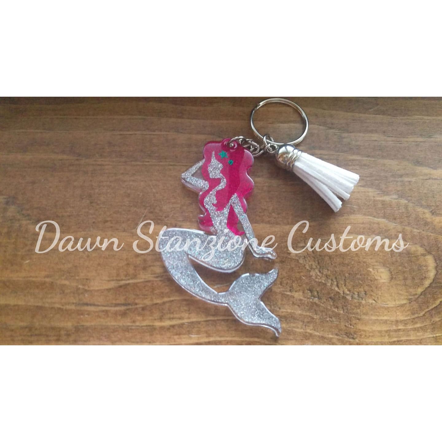 Mermaid (full body) acrylic blank (3 inch) - Image 6