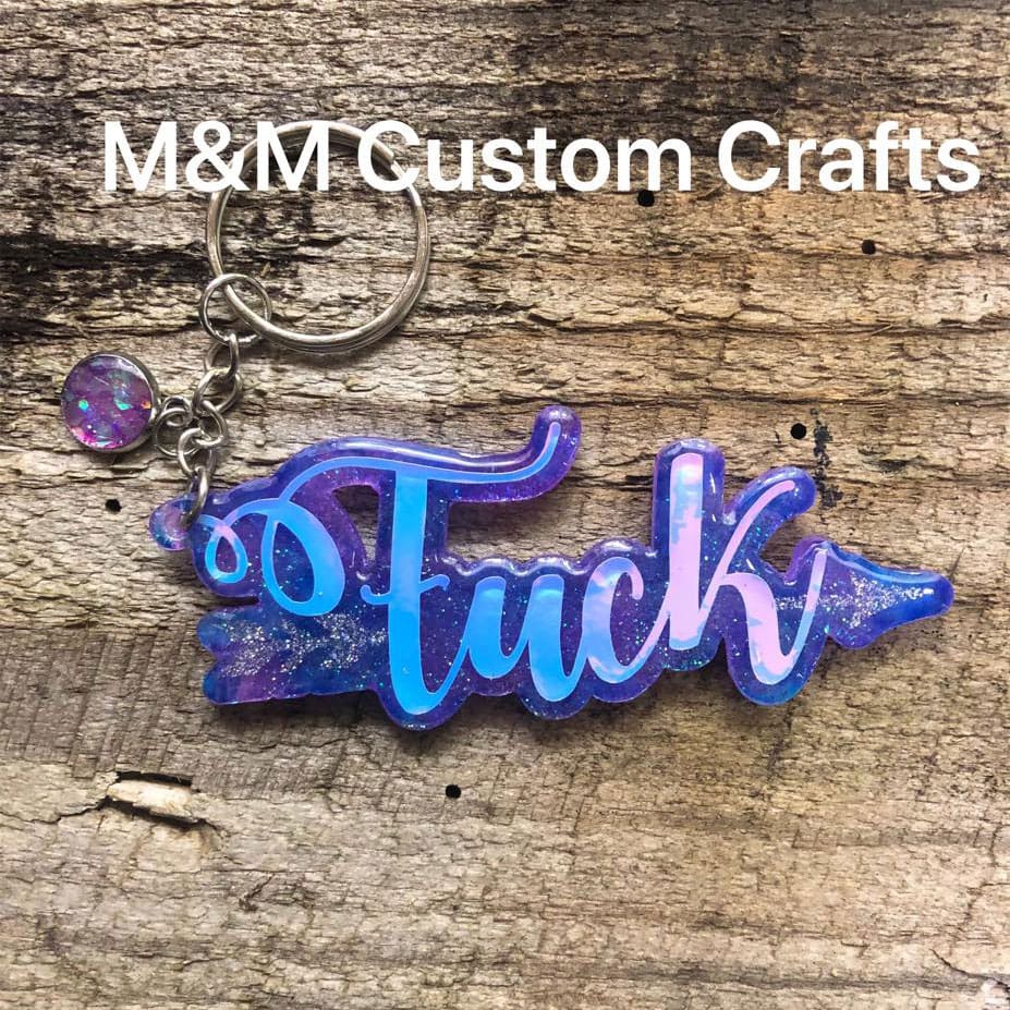 F Word Arrow acrylic blank (3 inch) - Image 4