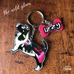 Dog Bone – Acrylic Keychain Blank (3") | Optional Sticker or UV DTF - Image 11