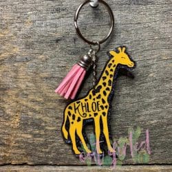 Giraffe acrylic blank (3 inch) - Image 6