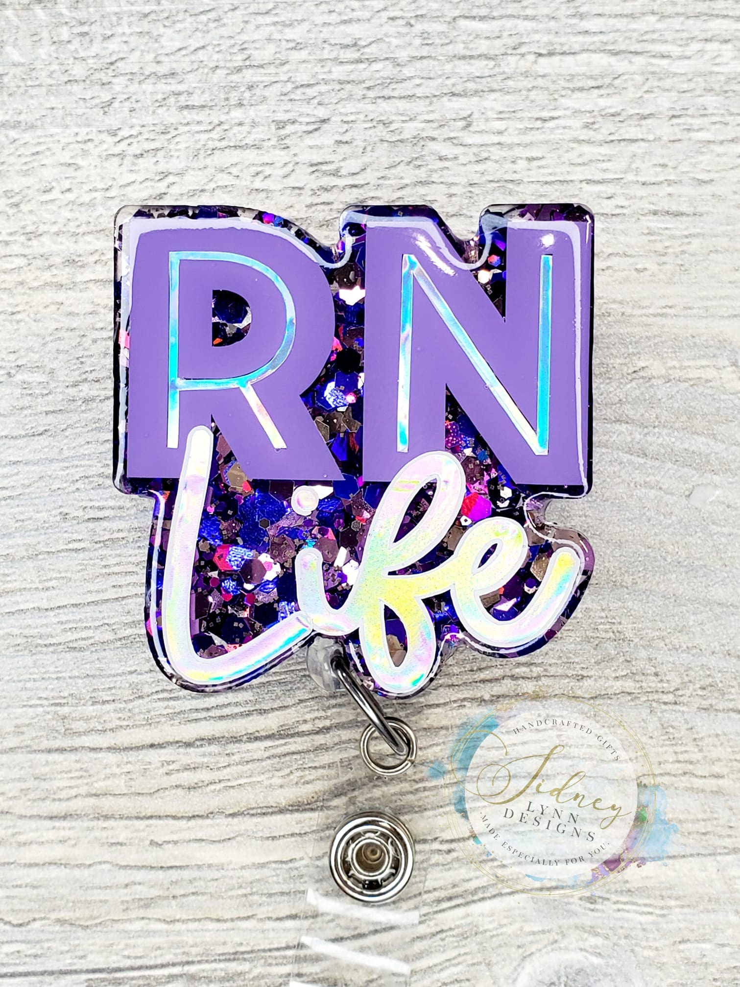 RN Life Acrylic Blank- Sticker- UV DTF (2 inch) NO HOLE - Image 7