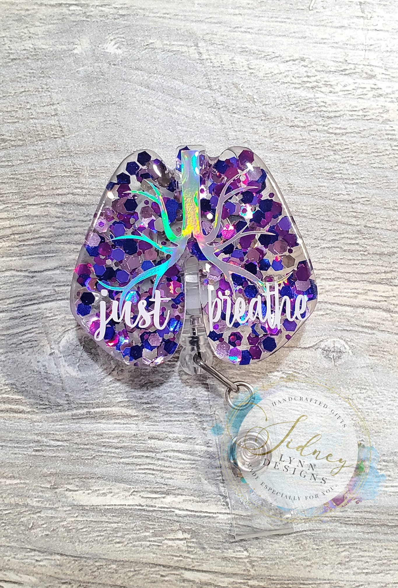 Lungs Acrylic Blank- Sticker- UV DTF (2 inch) NO HOLE - Image 4