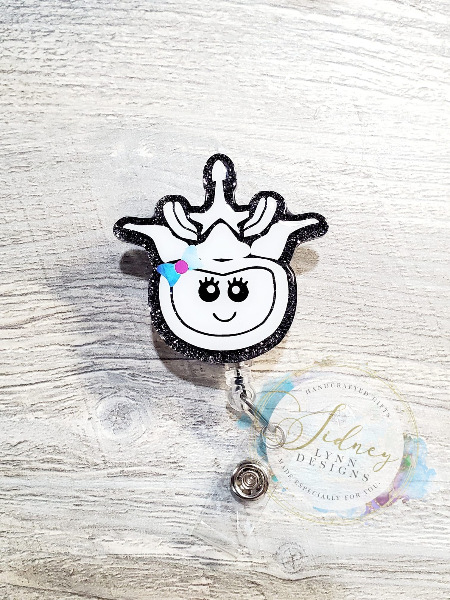 Pelvic Bone Acrylic Blank- Sticker- UV DTF (2 inch) NO HOLE - Image 3