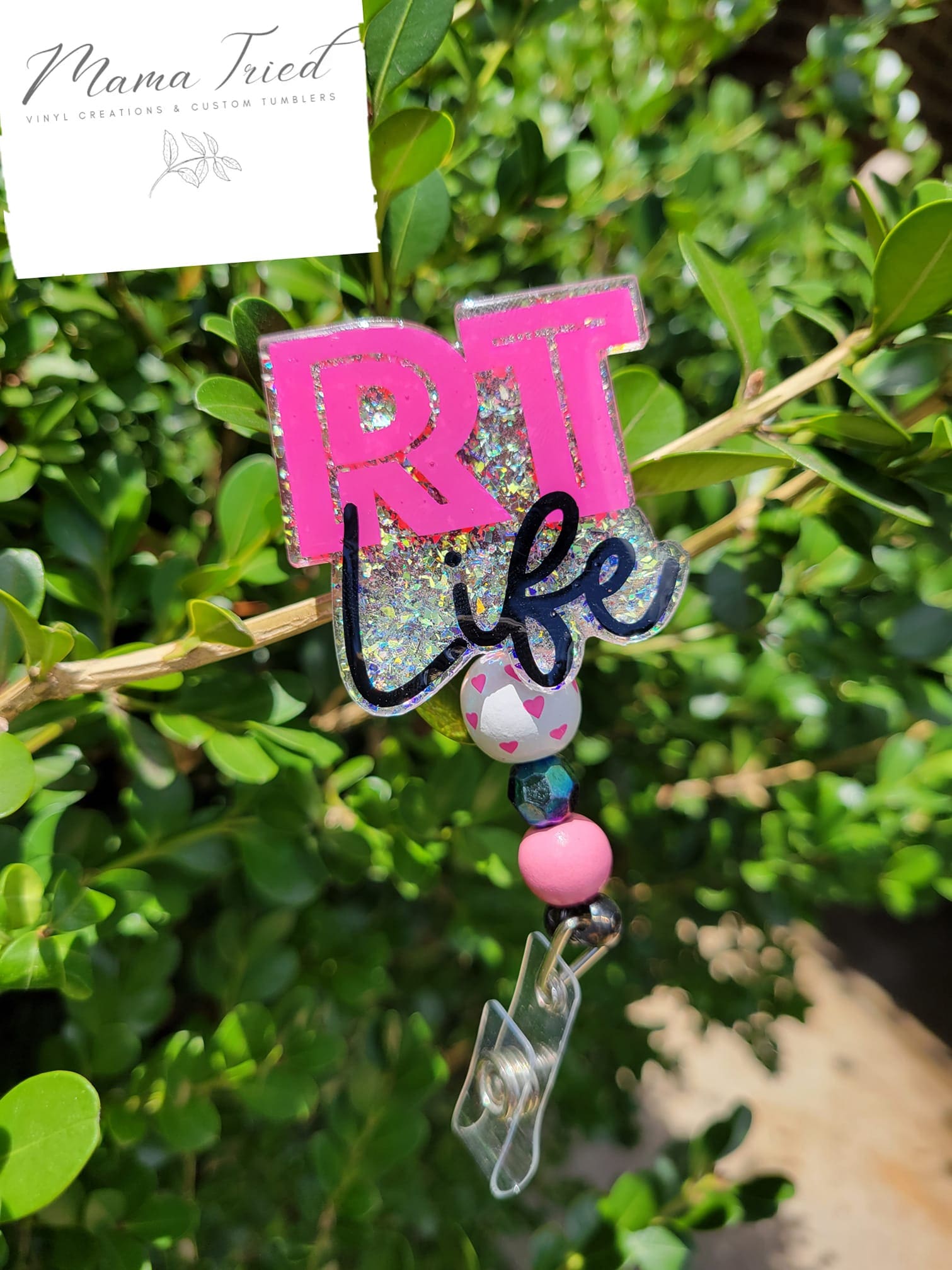 RT Life Acrylic Blank- Sticker- UV DTF (2 inch) NO HOLE - Image 3