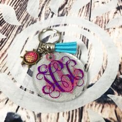 Circle – Acrylic Keychain Blank (3") | Optional Sticker or UV DTF - Image 5