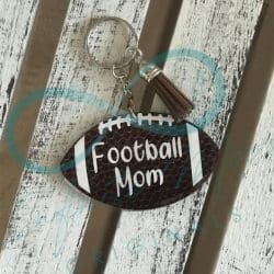 Football – Acrylic Keychain Blank (3") | Optional Sticker or UV DTF - Image 7