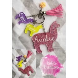 Llama acrylic blank (3 inch) - Image 7