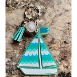 Sailboat acrylic blank (3 inch) - Image 5