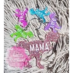 Dinosaur T-Rex – Acrylic Keychain Blank (3") | Optional Sticker or UV DTF - Image 7