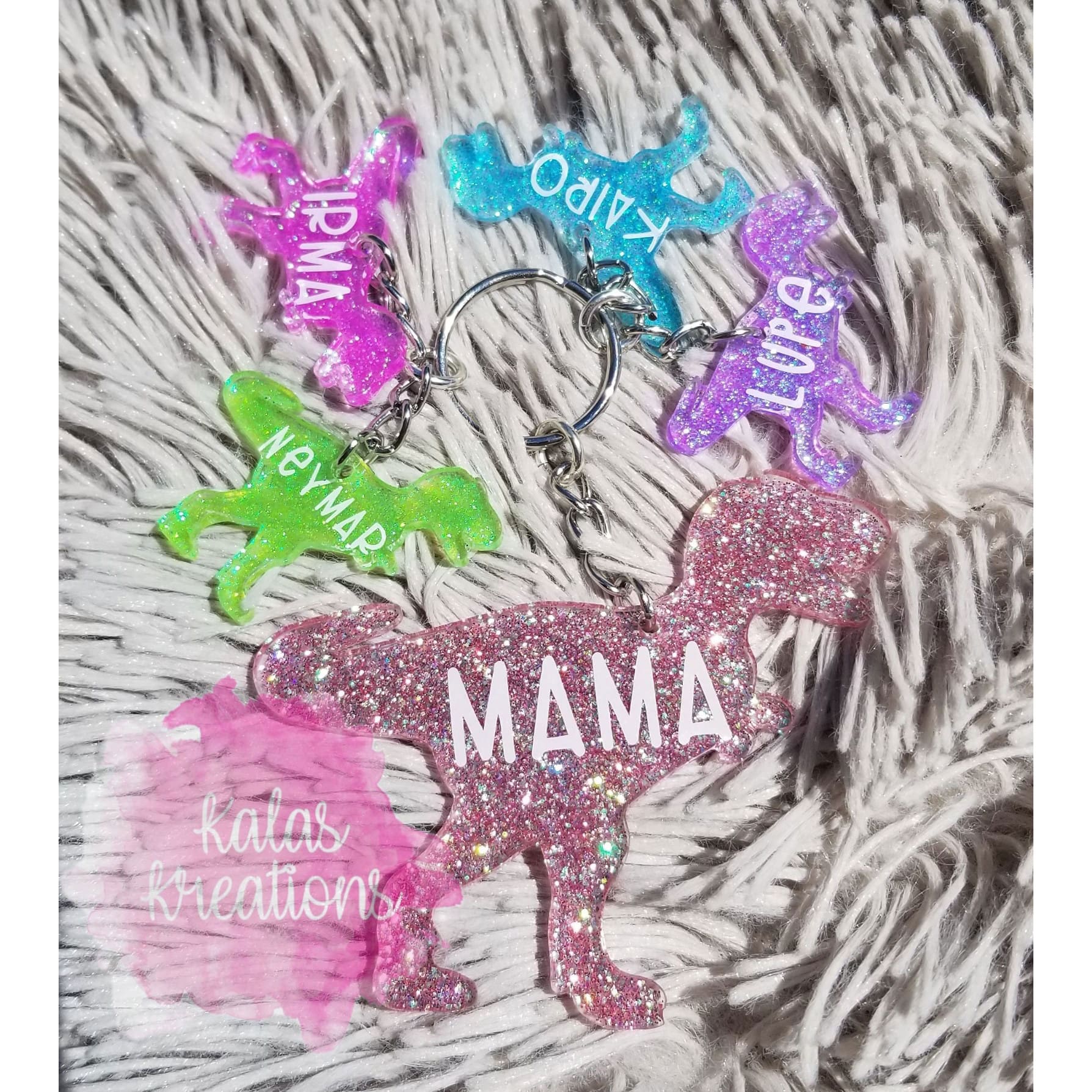 Dinosaur T-Rex Acrylic Blank- Sticker- UV DTF (1.5 inch) - Image 8