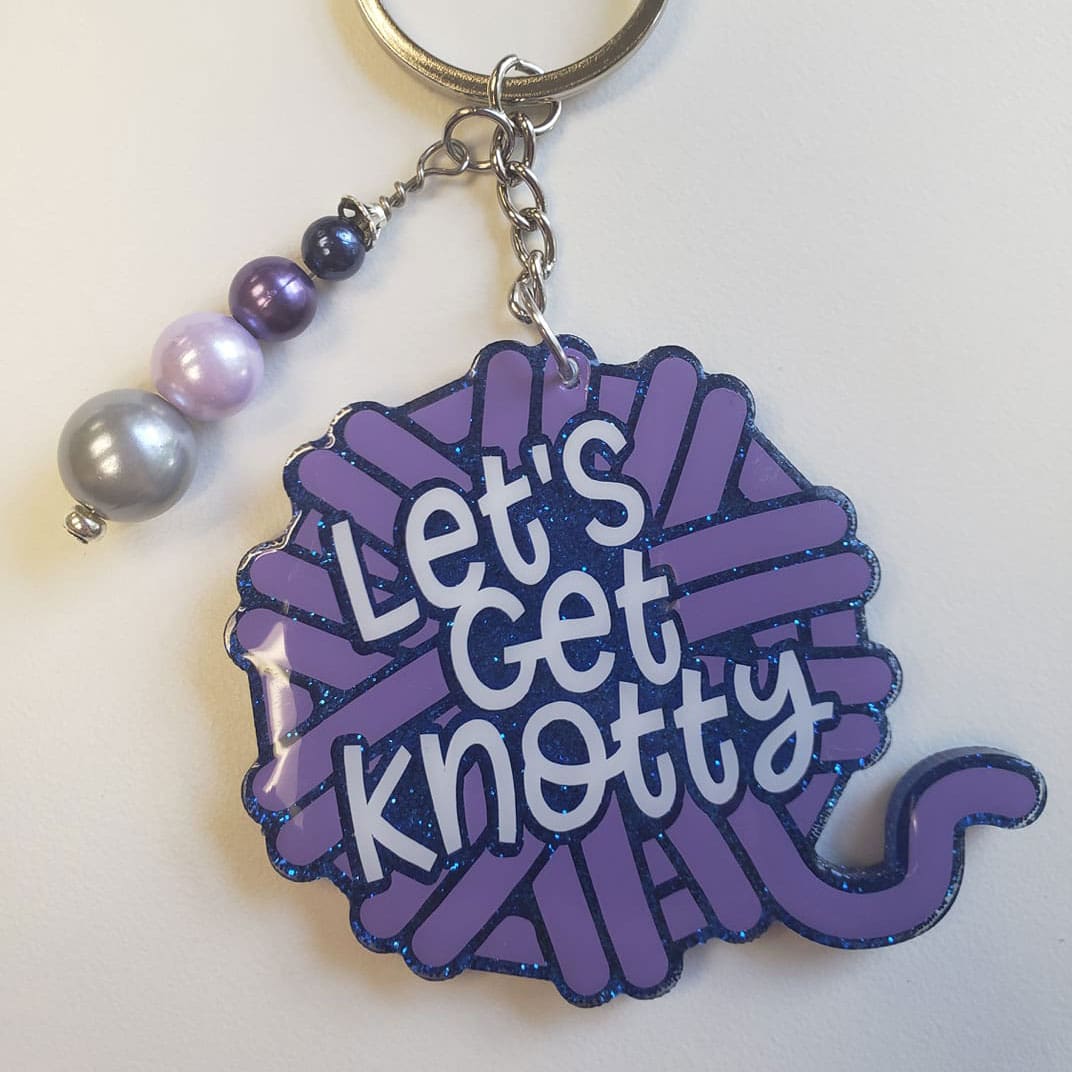 Yarn Ball acrylic blank (3 inch) - Image 6