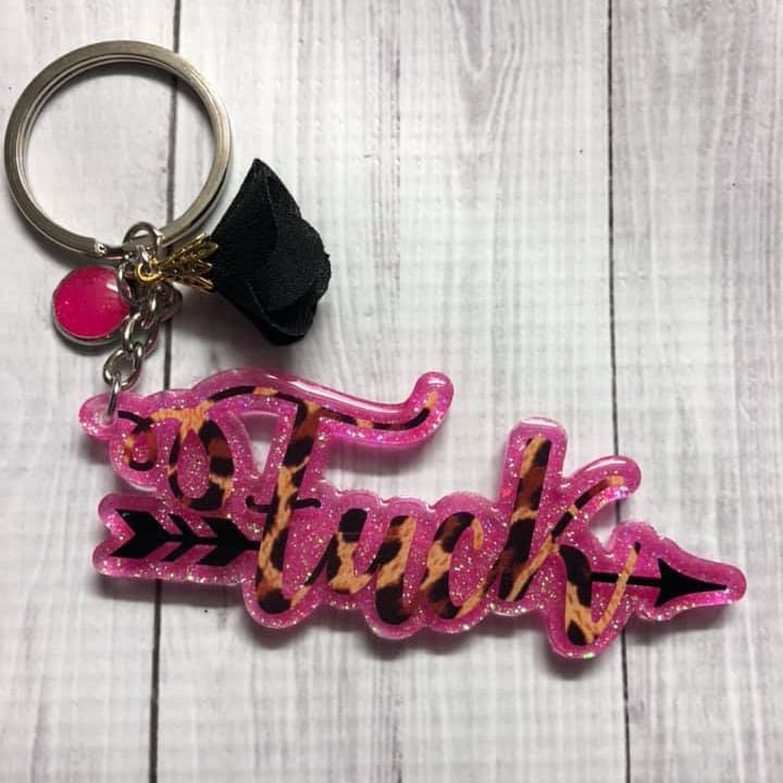 F Word Arrow acrylic blank (3 inch) - Image 5