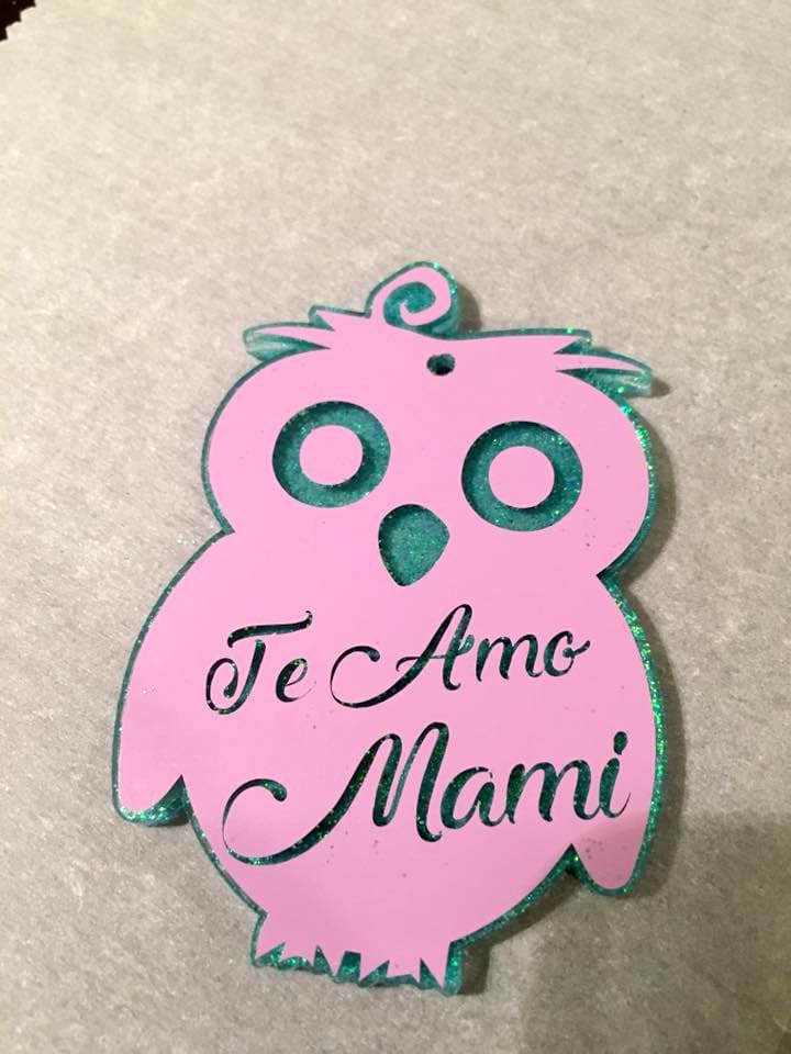 Owl Acrylic Blank- Sticker- UV DTF (3 inch) - Image 5